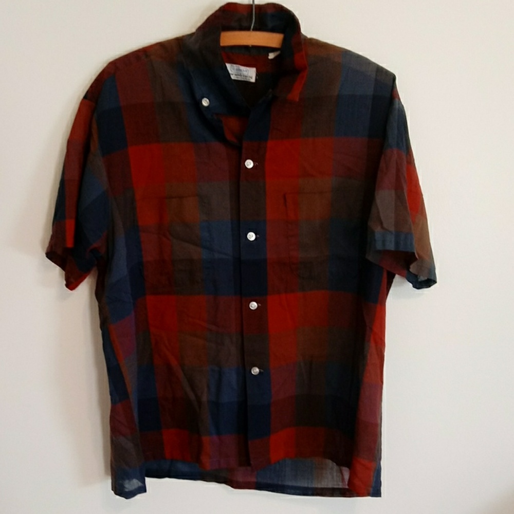 Vintage Brent short sleeve button-down